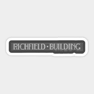 Richfield Building Sticker